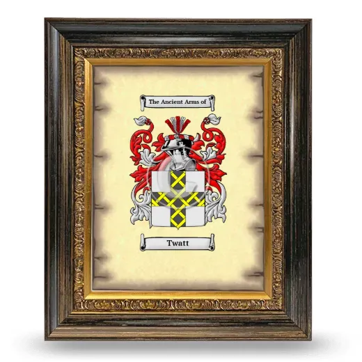 Twatt Coat of Arms Framed - Heirloom