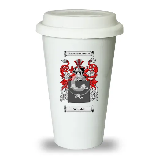 Winslet Ceramic Tumbler with Lid