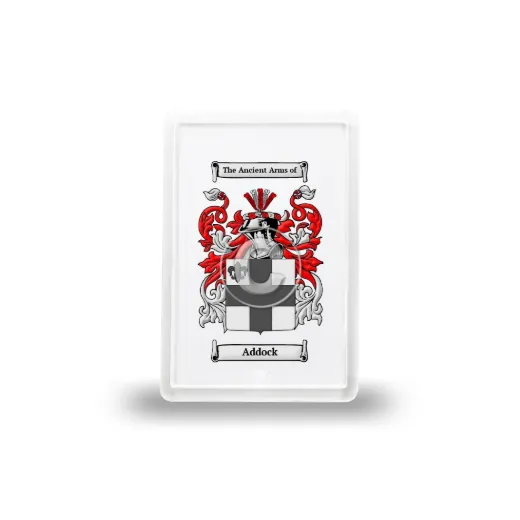 Addock Coat of Arms Magnet