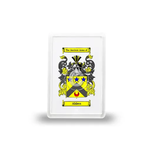 Ahlers Coat of Arms Magnet