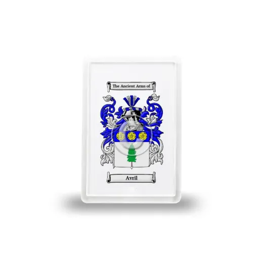Avril Coat of Arms Magnet