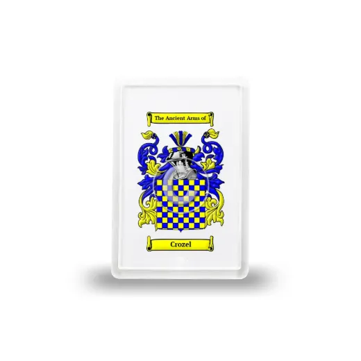 Crozel Coat of Arms Magnet