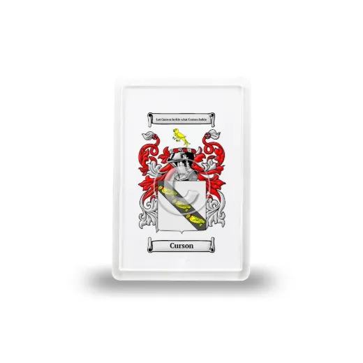 Curson Coat of Arms Magnet