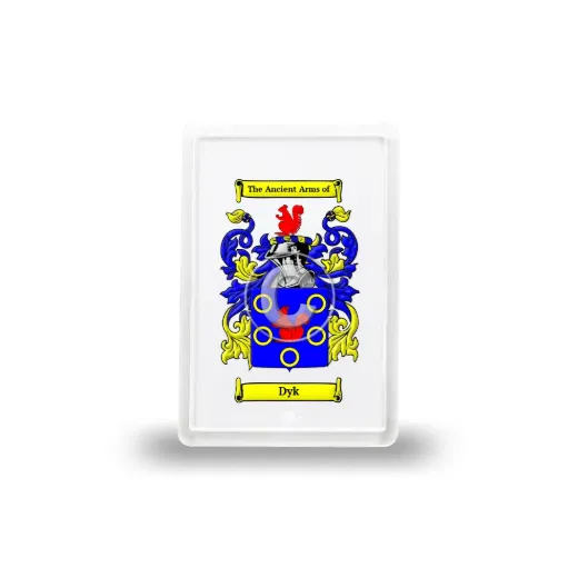 Dyk Coat of Arms Magnet