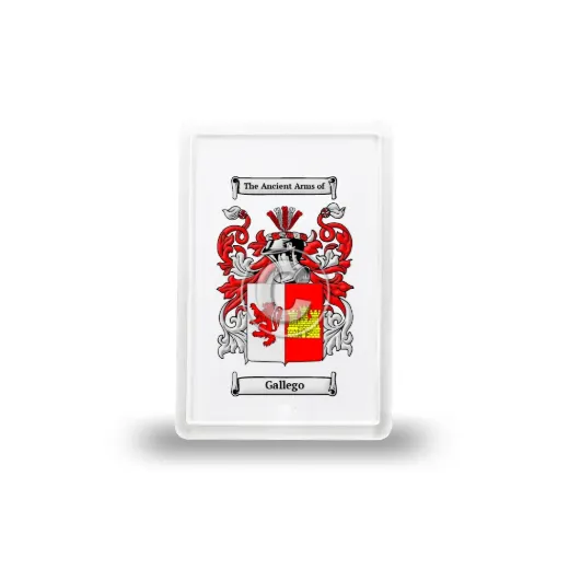 Gallego Coat of Arms Magnet