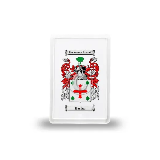 Haslan Coat of Arms Magnet