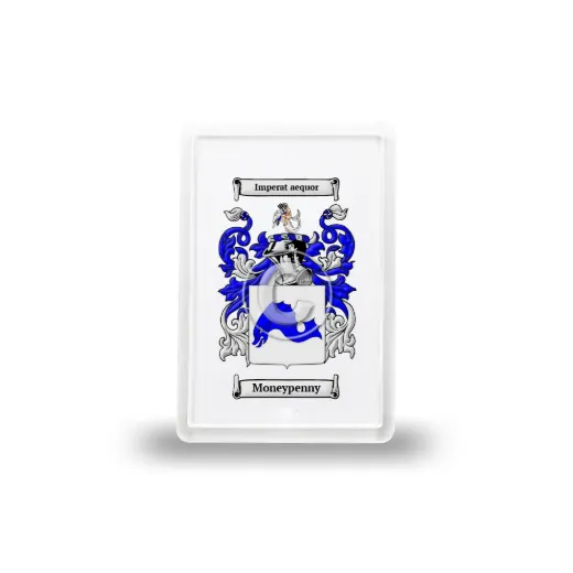 Moneypenny Coat of Arms Magnet