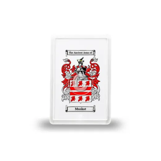 Muskat Coat of Arms Magnet