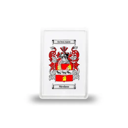Nicolaus Coat of Arms Magnet