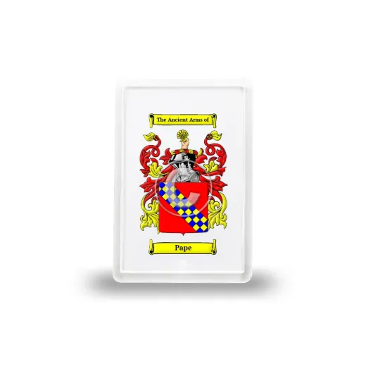 Pape Coat of Arms Magnet