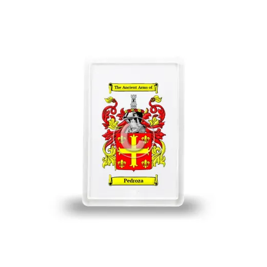 Pedroza Coat of Arms Magnet