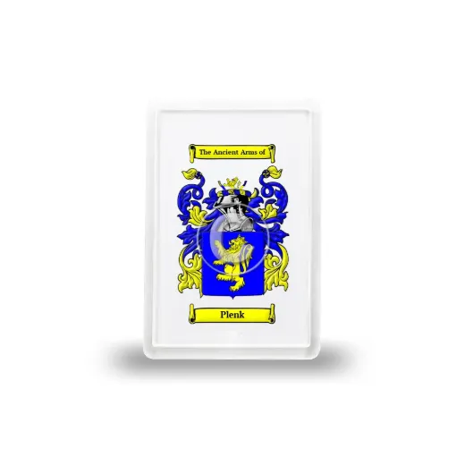 Plenk Coat of Arms Magnet
