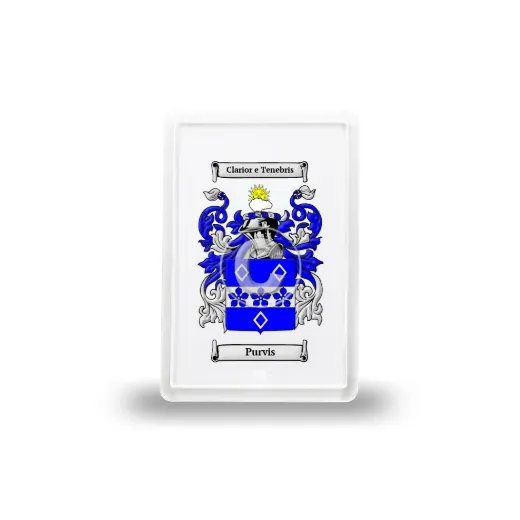 Purvis Coat of Arms Magnet
