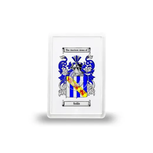 Solís Coat of Arms Magnet