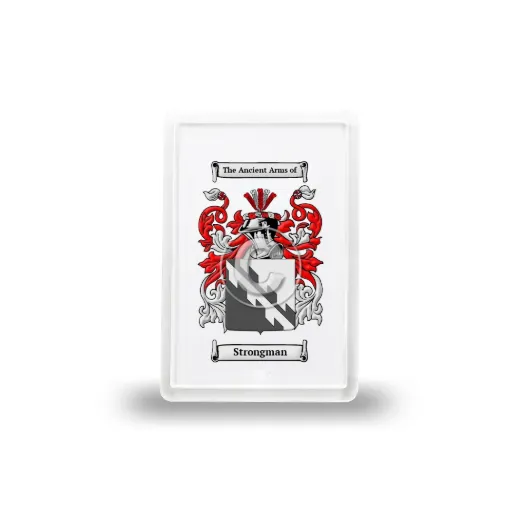 Strongman Coat of Arms Magnet