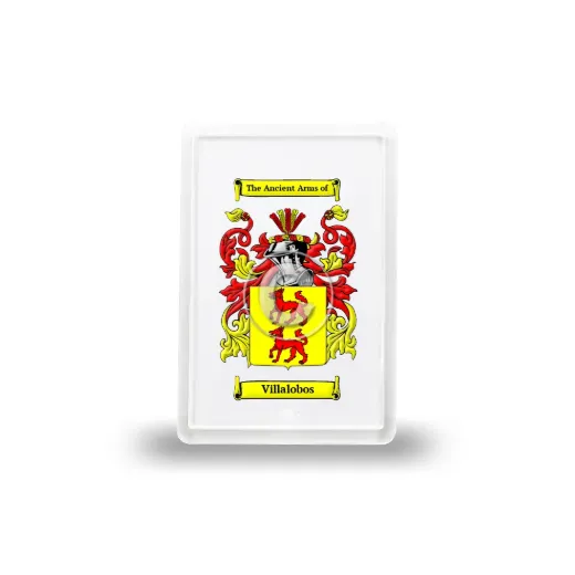 Villalobos Coat of Arms Magnet