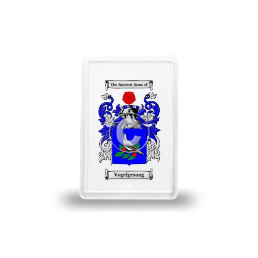 Vogelgesang Coat of Arms Magnet