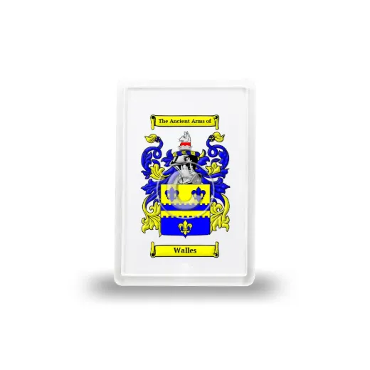 Walles Coat of Arms Magnet
