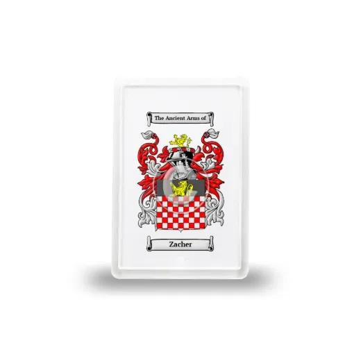 Zacher Coat of Arms Magnet