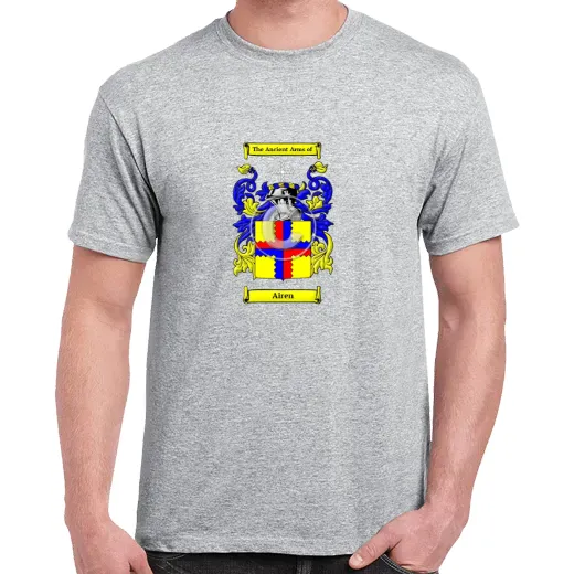 Airen Grey Coat of Arms T-Shirt