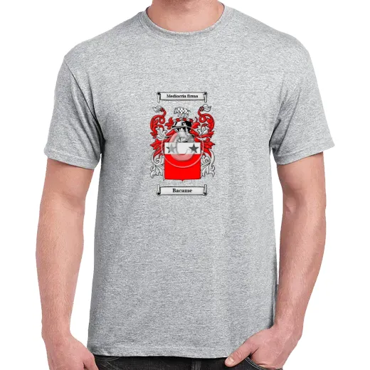 Bacame Grey Coat of Arms T-Shirt