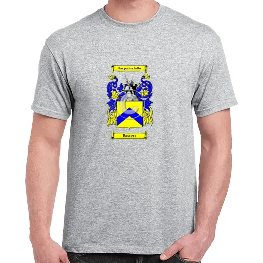 Bastert Grey Coat of Arms T-Shirt