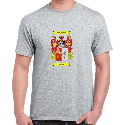 Berton Grey Coat of Arms T-Shirt