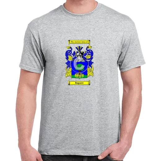 Bogaert Grey Coat of Arms T-Shirt
