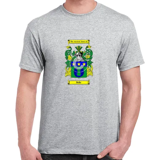 Bohr Grey Coat of Arms T-Shirt
