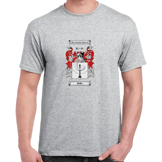 Bolte Grey Coat of Arms T-Shirt