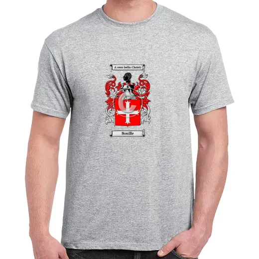 Bouille Grey Coat of Arms T-Shirt