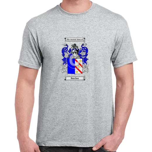Burchar Grey Coat of Arms T-Shirt