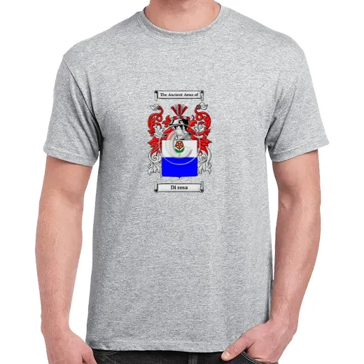 Di rosa Grey Coat of Arms T-Shirt
