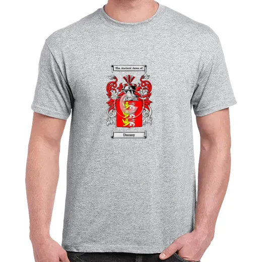 Dunny Grey Coat of Arms T-Shirt