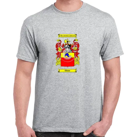 Elmar Grey Coat of Arms T-Shirt