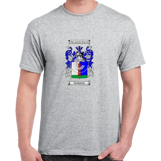 Farinazzo Grey Coat of Arms T-Shirt