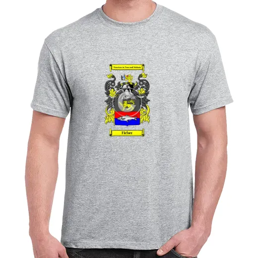 Ficher Grey Coat of Arms T-Shirt
