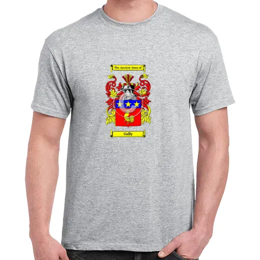 Gally Grey Coat of Arms T-Shirt