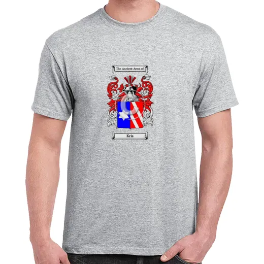 Kris Grey Coat of Arms T-Shirt