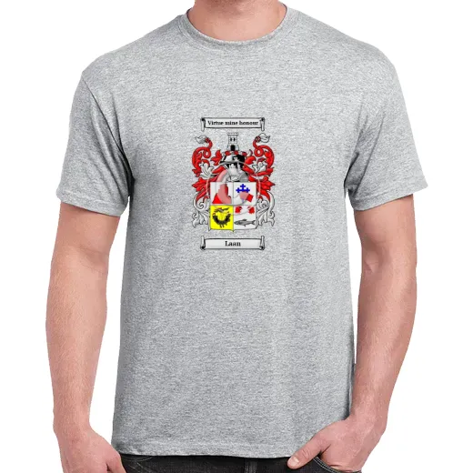 Laan Grey Coat of Arms T-Shirt