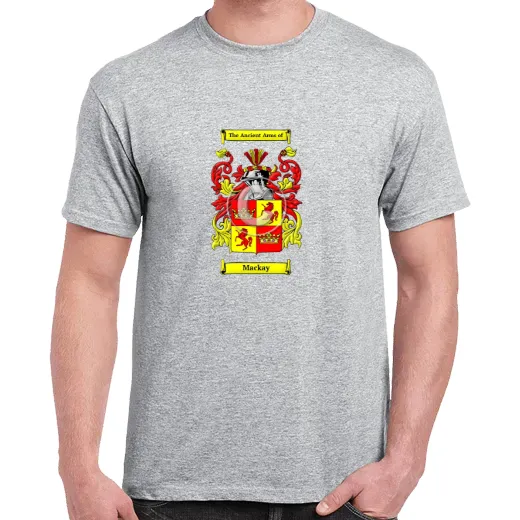 Mackay Grey Coat of Arms T-Shirt
