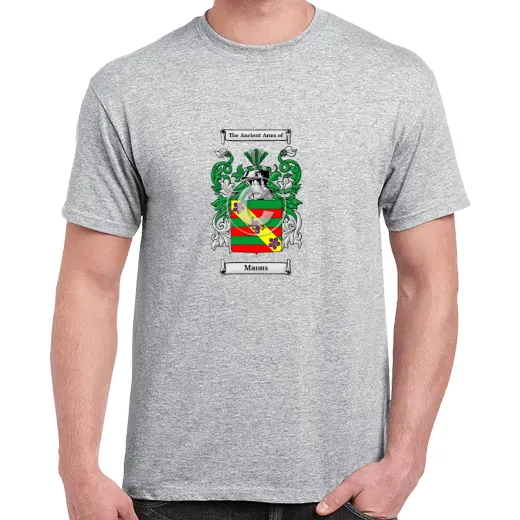 Manus Grey Coat of Arms T-Shirt