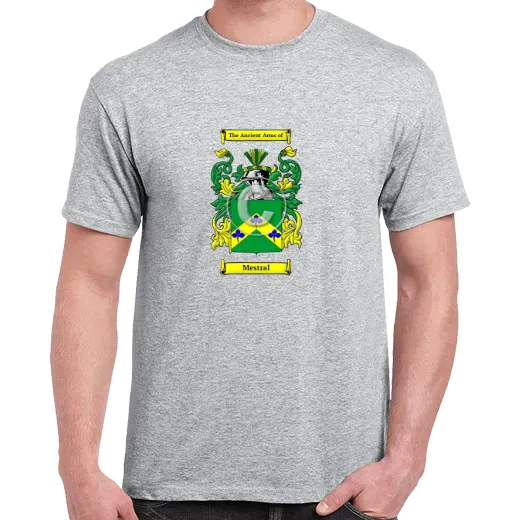 Mestral Grey Coat of Arms T-Shirt