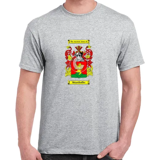Meyerhoffer Grey Coat of Arms T-Shirt