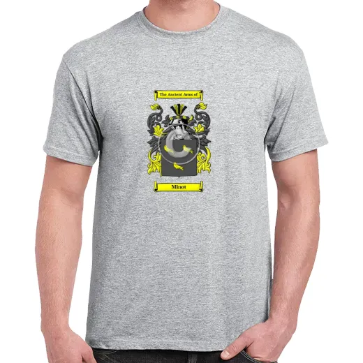 Minot Grey Coat of Arms T-Shirt