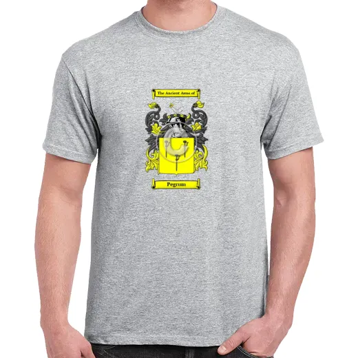 Pegrum Grey Coat of Arms T-Shirt