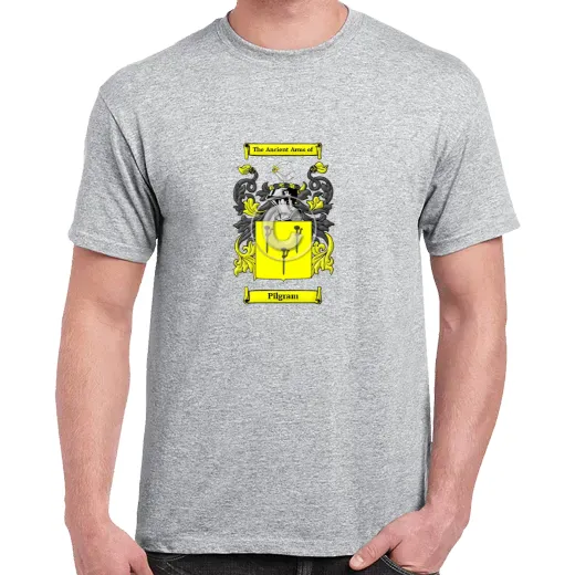 Pilgram Grey Coat of Arms T-Shirt
