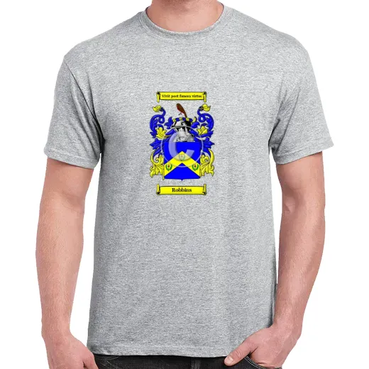 Robbins Grey Coat of Arms T-Shirt