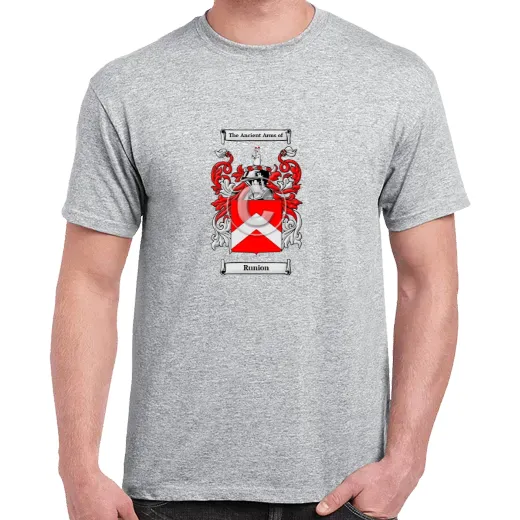 Runion Grey Coat of Arms T-Shirt