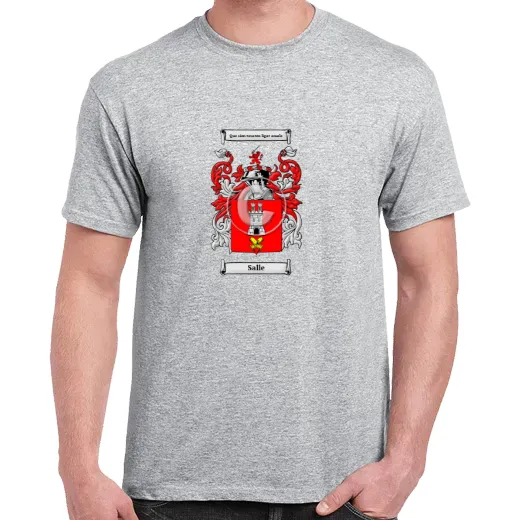 Salle Grey Coat of Arms T-Shirt